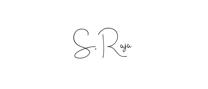 How to Draw S. Raja signature style? Andilay-7BmLP is a latest design signature styles for name S. Raja. S. Raja signature style 4 images and pictures png