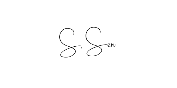 99+ S. Sen Name Signature Style Ideas | Ideal Autograph
