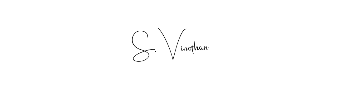 Similarly Andilay-7BmLP is the best handwritten signature design. Signature creator online .You can use it as an online autograph creator for name S. Vinothan. S. Vinothan signature style 4 images and pictures png