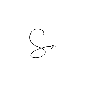 It looks lik you need a new signature style for name S.e. Design unique handwritten (Andilay-7BmLP) signature with our free signature maker in just a few clicks. S.e signature style 4 images and pictures png