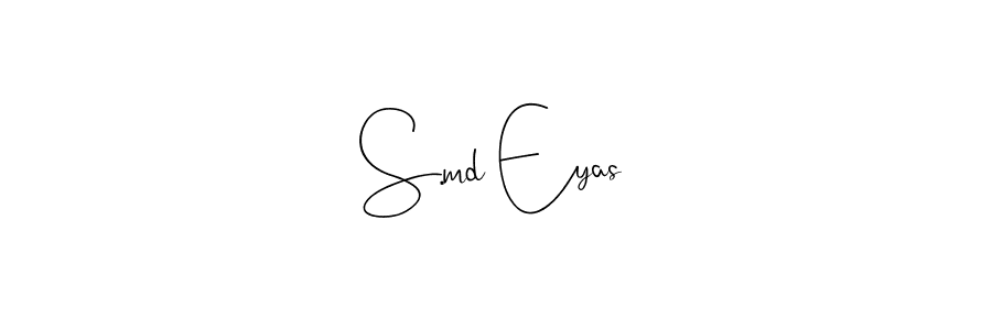 Make a beautiful signature design for name S.md Eyas. Use this online signature maker to create a handwritten signature for free. S.md Eyas signature style 4 images and pictures png