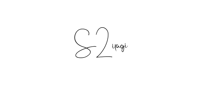 How to make S2ilagi signature? Andilay-7BmLP is a professional autograph style. Create handwritten signature for S2ilagi name. S2ilagi signature style 4 images and pictures png