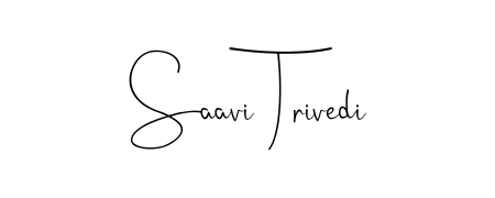 Design your own signature with our free online signature maker. With this signature software, you can create a handwritten (Andilay-7BmLP) signature for name Saavi Trivedi. Saavi Trivedi signature style 4 images and pictures png