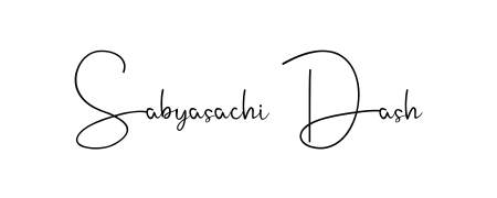 The Andilay-7BmLP handwriting style adds charm and authenticity to name Sabyasachi Dash. A wonderful choice for personal thank-you notes. Sabyasachi Dash signature style 4 images and pictures png