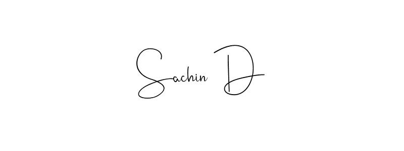 Andilay-7BmLP is a professional signature style that is perfect for those who want to add a touch of class to their signature. It is also a great choice for those who want to make their signature more unique. Get Sachin D name to fancy signature for free. Sachin D signature style 4 images and pictures png