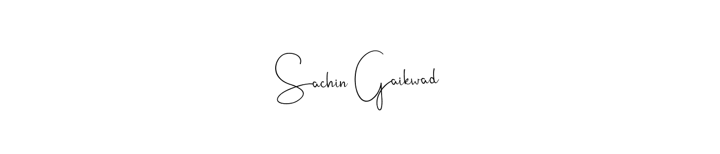 How to make Sachin Gaikwad signature? Andilay-7BmLP is a professional autograph style. Create handwritten signature for Sachin Gaikwad name. Sachin Gaikwad signature style 4 images and pictures png