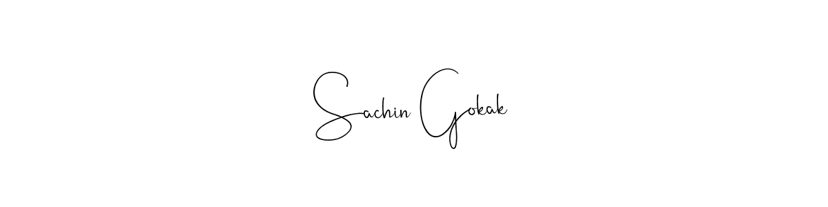 How to Draw Sachin Gokak signature style? Andilay-7BmLP is a latest design signature styles for name Sachin Gokak. Sachin Gokak signature style 4 images and pictures png