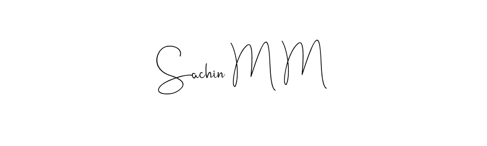 Once you've used our free online signature maker to create your best signature Andilay-7BmLP style, it's time to enjoy all of the benefits that Sachin M M name signing documents. Sachin M M signature style 4 images and pictures png
