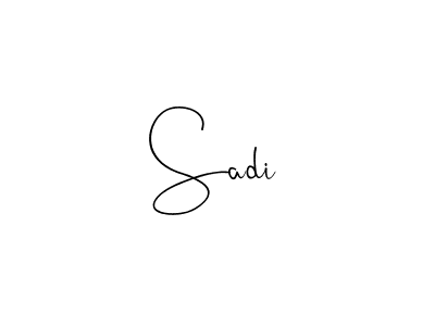 See photos of Sadi official signature by Spectra . Check more albums & portfolios. Read reviews & check more about Andilay-7BmLP font. Sadi signature style 4 images and pictures png