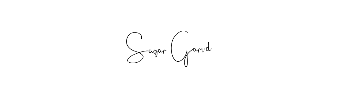 Use a signature maker to create a handwritten signature online. With this signature software, you can design (Andilay-7BmLP) your own signature for name Sagar Garud. Sagar Garud signature style 4 images and pictures png