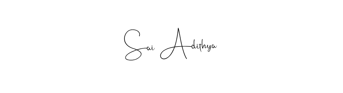 Andilay-7BmLP is a professional signature style that is perfect for those who want to add a touch of class to their signature. It is also a great choice for those who want to make their signature more unique. Get Sai Adithya name to fancy signature for free. Sai Adithya signature style 4 images and pictures png