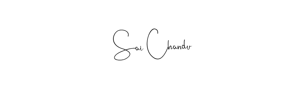 It looks lik you need a new signature style for name Sai Chandu. Design unique handwritten (Andilay-7BmLP) signature with our free signature maker in just a few clicks. Sai Chandu signature style 4 images and pictures png