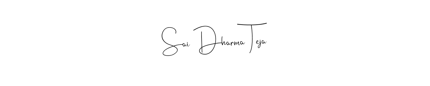 The best way (Andilay-7BmLP) to make a short signature is to pick only two or three words in your name. The name Sai Dharma Teja include a total of six letters. For converting this name. Sai Dharma Teja signature style 4 images and pictures png