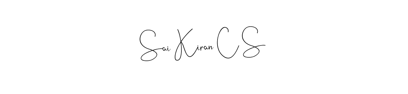 Best and Professional Signature Style for Sai Kiran C S. Andilay-7BmLP Best Signature Style Collection. Sai Kiran C S signature style 4 images and pictures png