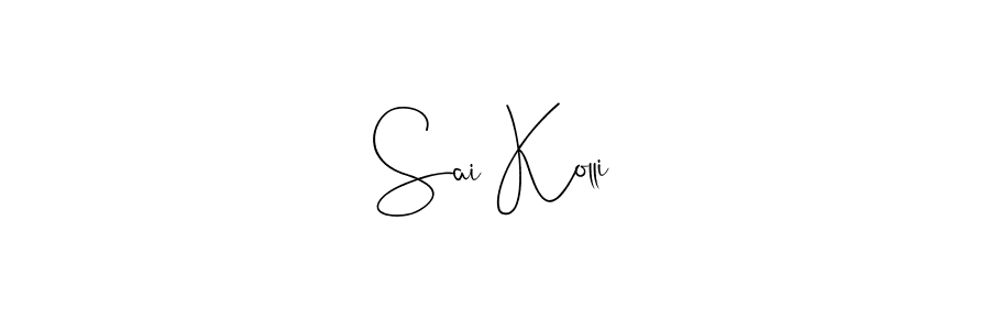 Here are the top 10 professional signature styles for the name Sai Kolli. These are the best autograph styles you can use for your name. Sai Kolli signature style 4 images and pictures png