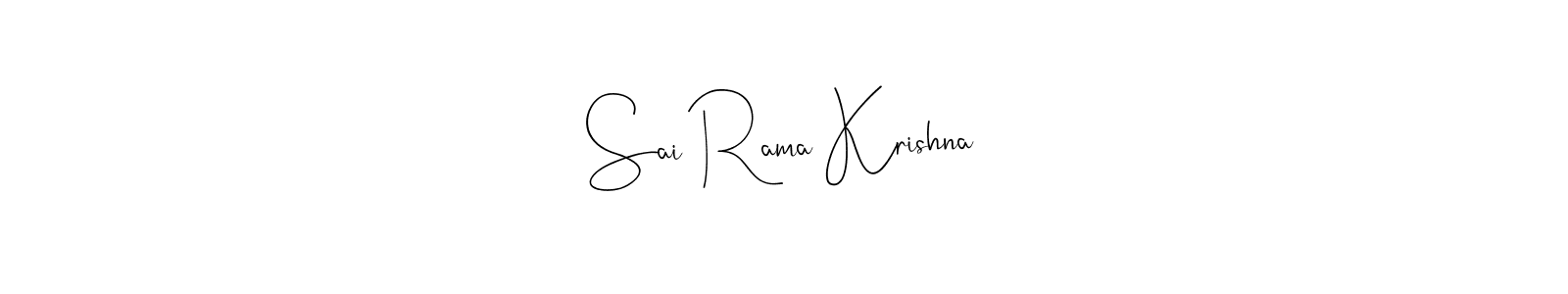 Once you've used our free online signature maker to create your best signature Andilay-7BmLP style, it's time to enjoy all of the benefits that Sai Rama Krishna name signing documents. Sai Rama Krishna signature style 4 images and pictures png