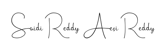 Quickly download Saidi Reddy Aesi Reddy name signature in high-resolution PNG using Andilay-7BmLP style. Ready to insert into PDFs and online applications. Saidi Reddy Aesi Reddy signature style 4 images and pictures png