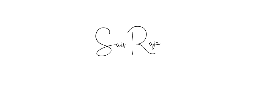 It looks lik you need a new signature style for name Saif Raja. Design unique handwritten (Andilay-7BmLP) signature with our free signature maker in just a few clicks. Saif Raja signature style 4 images and pictures png