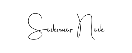 Looking for an artistic signature for Saikumar Naik? The Andilay-7BmLP calligraphy style gives a sophisticated flow suitable for business cards and emails. Saikumar Naik signature style 4 images and pictures png