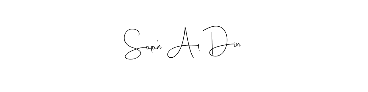 Use a signature maker to create a handwritten signature online. With this signature software, you can design (Andilay-7BmLP) your own signature for name Salah Al Din. Salah Al Din signature style 4 images and pictures png