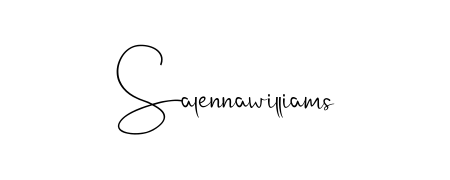 Elevate your brand with a stunning Salennawilliams eSignature. The Andilay-7BmLP style provides a balanced, flowing aesthetic for everyday signing. Salennawilliams signature style 4 images and pictures png