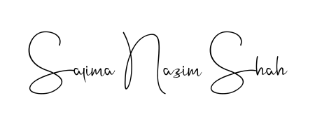 Once you've used our free online signature maker to create your best signature Andilay-7BmLP style, it's time to enjoy signing your documents with Salima Nazim Shah name. Salima Nazim Shah signature style 4 images and pictures png