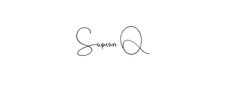 Check out images of Autograph of Salman Q name. Actor Salman Q Signature Style. Andilay-7BmLP is a professional sign style online. Salman Q signature style 4 images and pictures png
