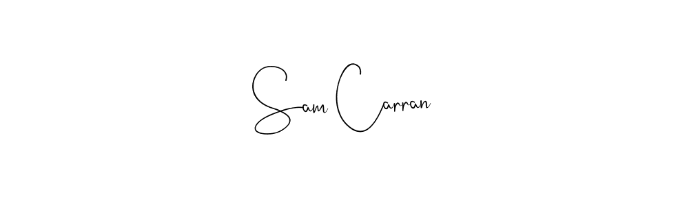 Use a signature maker to create a handwritten signature online. With this signature software, you can design (Andilay-7BmLP) your own signature for name Sam Carran. Sam Carran signature style 4 images and pictures png