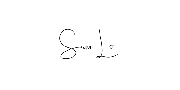 Best and Professional Signature Style for Sam Lo. Andilay-7BmLP Best Signature Style Collection. Sam Lo signature style 4 images and pictures png