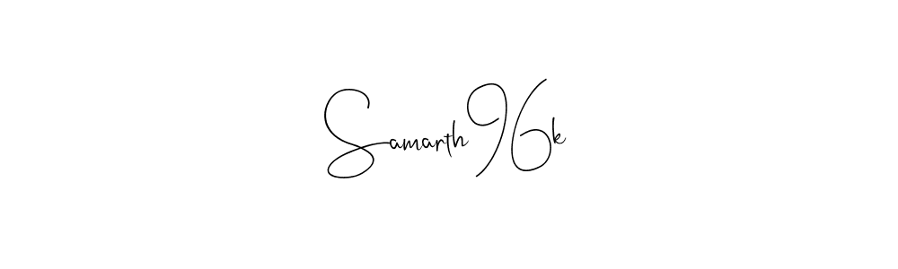 Also we have Samarth96k name is the best signature style. Create professional handwritten signature collection using Andilay-7BmLP autograph style. Samarth96k signature style 4 images and pictures png