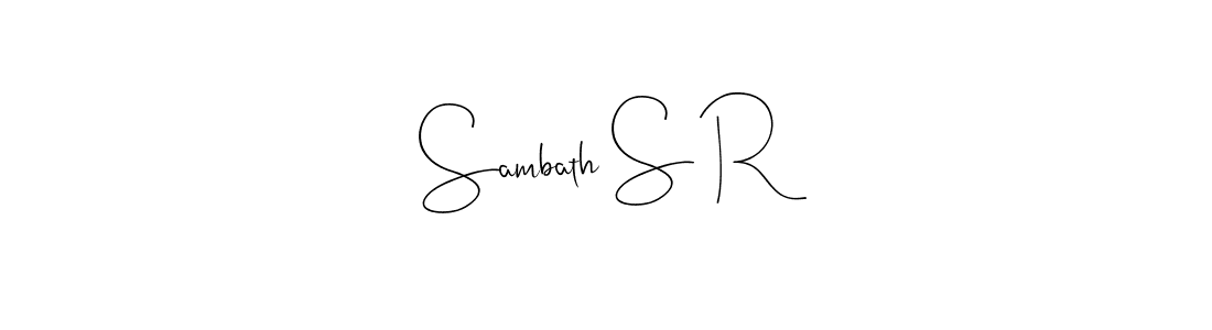 Once you've used our free online signature maker to create your best signature Andilay-7BmLP style, it's time to enjoy all of the benefits that Sambath S R name signing documents. Sambath S R signature style 4 images and pictures png