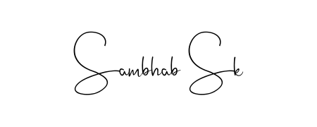 Andilay-7BmLP is a professional signature style that is perfect for those who want to add a touch of class to their signature. Get Sambhab Sk name fancy signature for free. Sambhab Sk signature style 4 images and pictures png