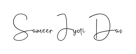 Practice writing Sameer Jyoti Das with the flow of Andilay-7BmLP lettering. A fantastic source of inspiration for developing your personal signature style. Sameer Jyoti Das signature style 4 images and pictures png