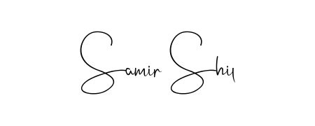Use a signature maker to create a handwritten signature online. With this signature software, you can design (Andilay-7BmLP) your own signature for name Samir Shil. Samir Shil signature style 4 images and pictures png