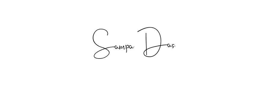 Also we have Sampa Das name is the best signature style. Create professional handwritten signature collection using Andilay-7BmLP autograph style. Sampa Das signature style 4 images and pictures png