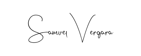 Style your name Samuel Vergara with confidence using Andilay-7BmLP signature design. Simple, elegant, and ready for immediate document use. Samuel Vergara signature style 4 images and pictures png