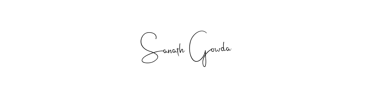 Best and Professional Signature Style for Sanath Gowda. Andilay-7BmLP Best Signature Style Collection. Sanath Gowda signature style 4 images and pictures png