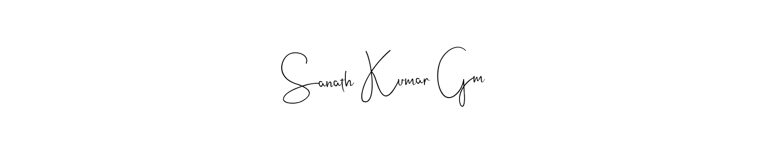 The best way (Andilay-7BmLP) to make a short signature is to pick only two or three words in your name. The name Sanath Kumar Gm include a total of six letters. For converting this name. Sanath Kumar Gm signature style 4 images and pictures png