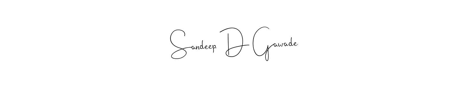 This is the best signature style for the Sandeep D Gawade name. Also you like these signature font (Andilay-7BmLP). Mix name signature. Sandeep D Gawade signature style 4 images and pictures png