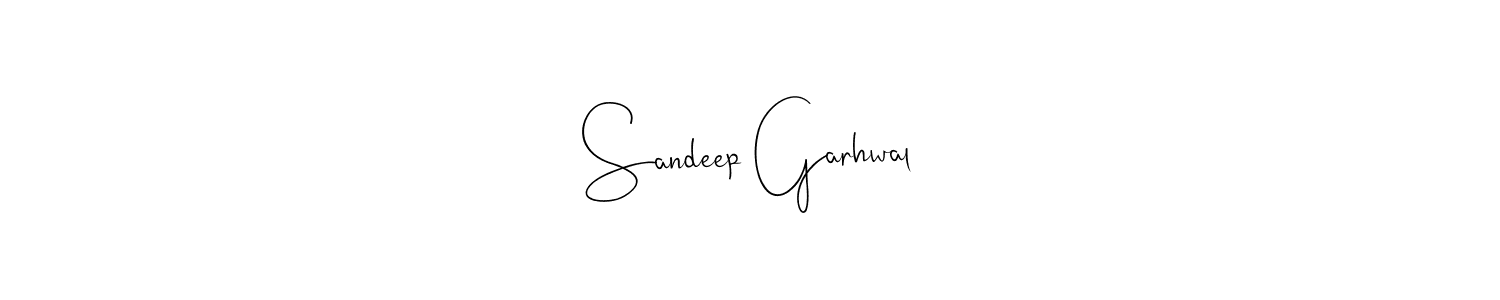 How to make Sandeep Garhwal signature? Andilay-7BmLP is a professional autograph style. Create handwritten signature for Sandeep Garhwal name. Sandeep Garhwal signature style 4 images and pictures png