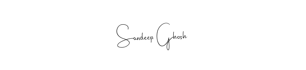 How to make Sandeep Ghosh signature? Andilay-7BmLP is a professional autograph style. Create handwritten signature for Sandeep Ghosh name. Sandeep Ghosh signature style 4 images and pictures png