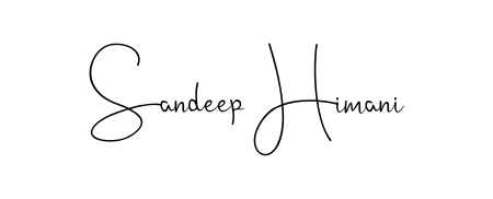 Make your name Sandeep Himani memorable on every contract using Andilay-7BmLP autograph style. Instant transparent background export available. Sandeep Himani signature style 4 images and pictures png