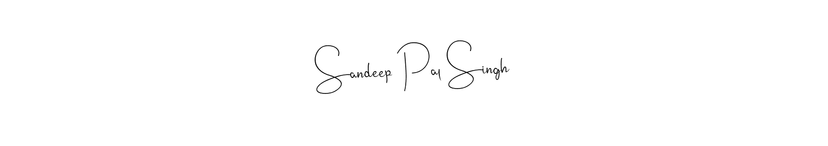 Also You can easily find your signature by using the search form. We will create Sandeep Pal Singh name handwritten signature images for you free of cost using Andilay-7BmLP sign style. Sandeep Pal Singh signature style 4 images and pictures png