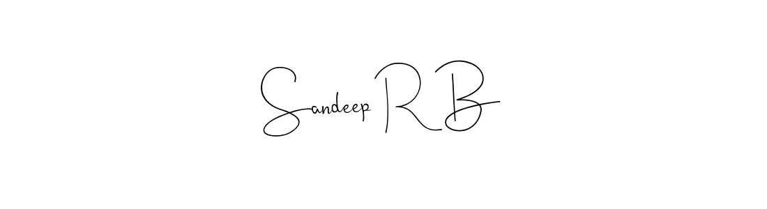 Similarly Andilay-7BmLP is the best handwritten signature design. Signature creator online .You can use it as an online autograph creator for name Sandeep R B. Sandeep R B signature style 4 images and pictures png