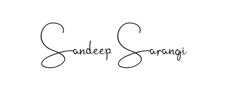 A timeless handwritten aesthetic for Sandeep Sarangi. The Andilay-7BmLP font gives your signature a handcrafted feel with natural curves. Sandeep Sarangi signature style 4 images and pictures png
