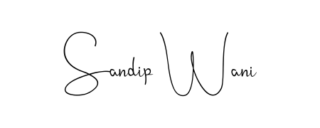 Similarly Andilay-7BmLP is the best handwritten signature design. Signature creator online. You can use it as an online autograph creator for name Sandip Wani. Sandip Wani signature style 4 images and pictures png