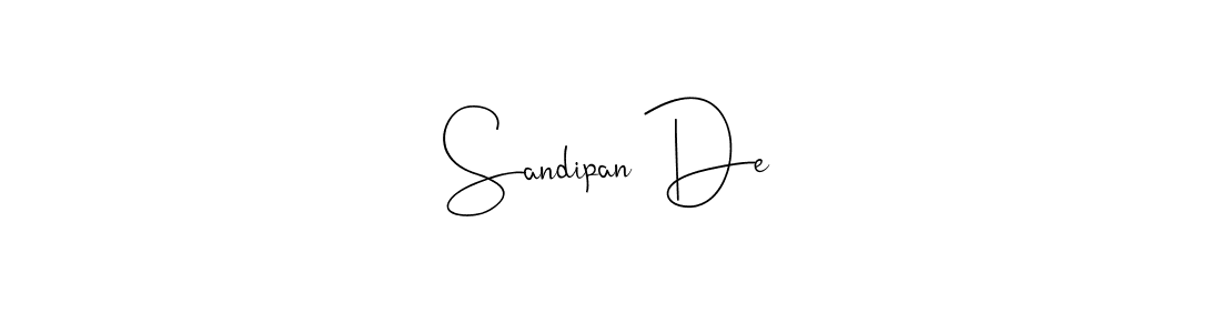 How to make Sandipan De signature? Andilay-7BmLP is a professional autograph style. Create handwritten signature for Sandipan De name. Sandipan De signature style 4 images and pictures png