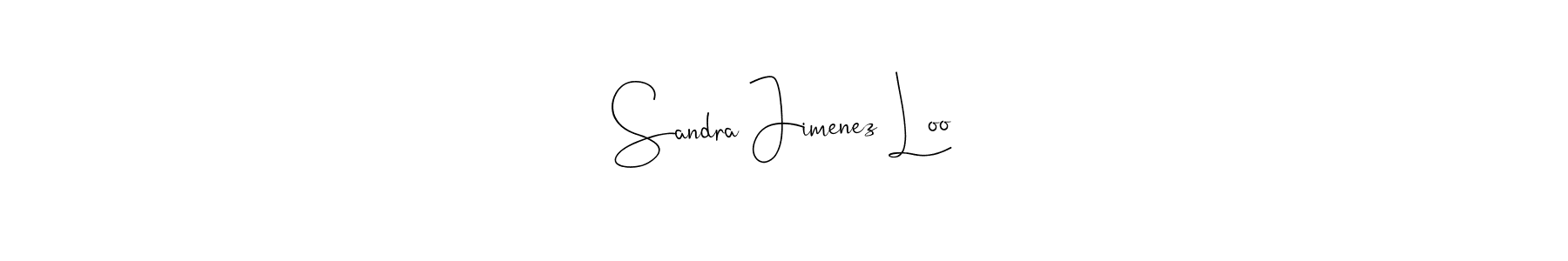 You can use this online signature creator to create a handwritten signature for the name Sandra Jimenez Loo. This is the best online autograph maker. Sandra Jimenez Loo signature style 4 images and pictures png