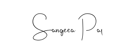 Design your own signature with our free online signature maker. With this signature software, you can create a handwritten (Andilay-7BmLP) signature for name Sangeea Pal. Sangeea Pal signature style 4 images and pictures png