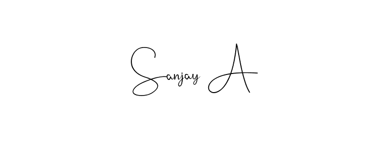 Best and Professional Signature Style for Sanjay A. Andilay-7BmLP Best Signature Style Collection. Sanjay A signature style 4 images and pictures png